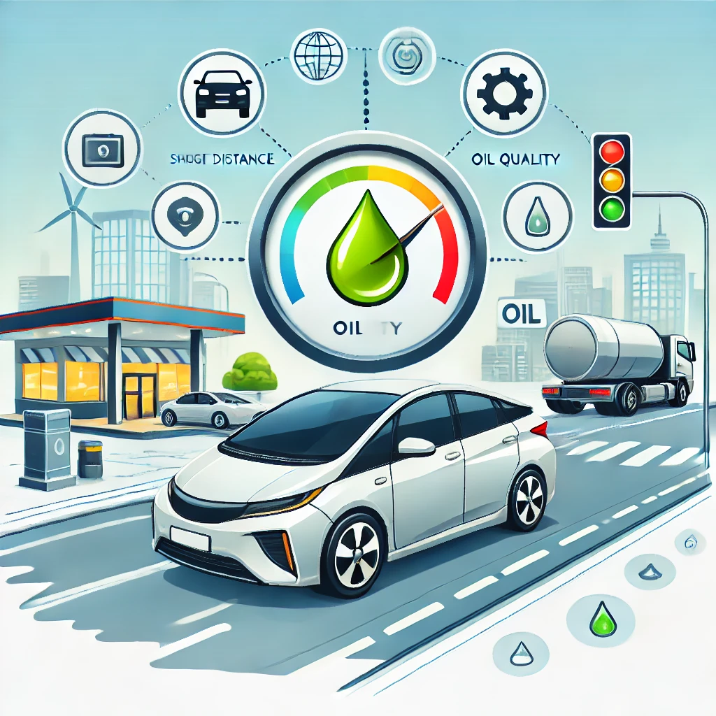 بررسی تأثیر مسافتهای کوتاه و رانندگیهای مکرر بر کیفیت روغن موتور در خودروهای هیبریدی